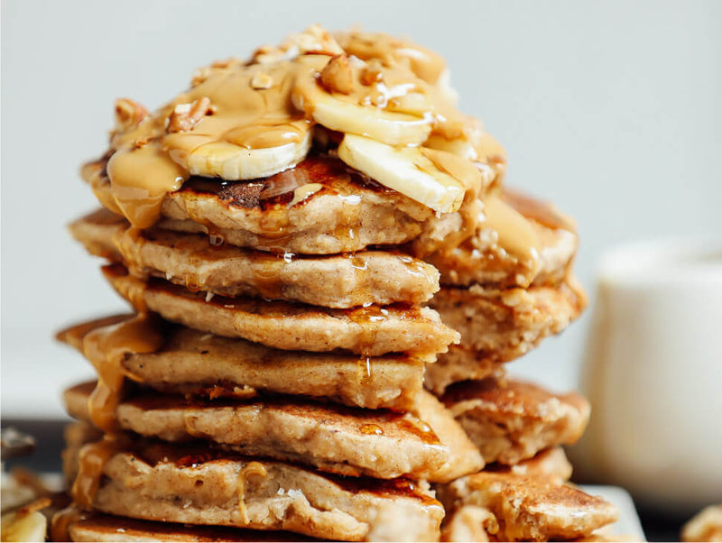 Pancakes Crunchy Con Banano