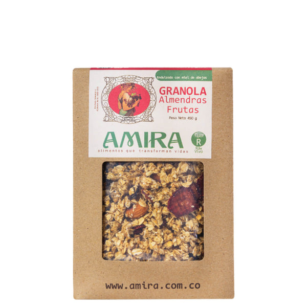 Granola De Almendras Y Frutas Amira x 450 gr