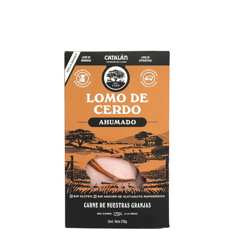 Lomo De Cerdo Ahumado Catalan x 250 gr